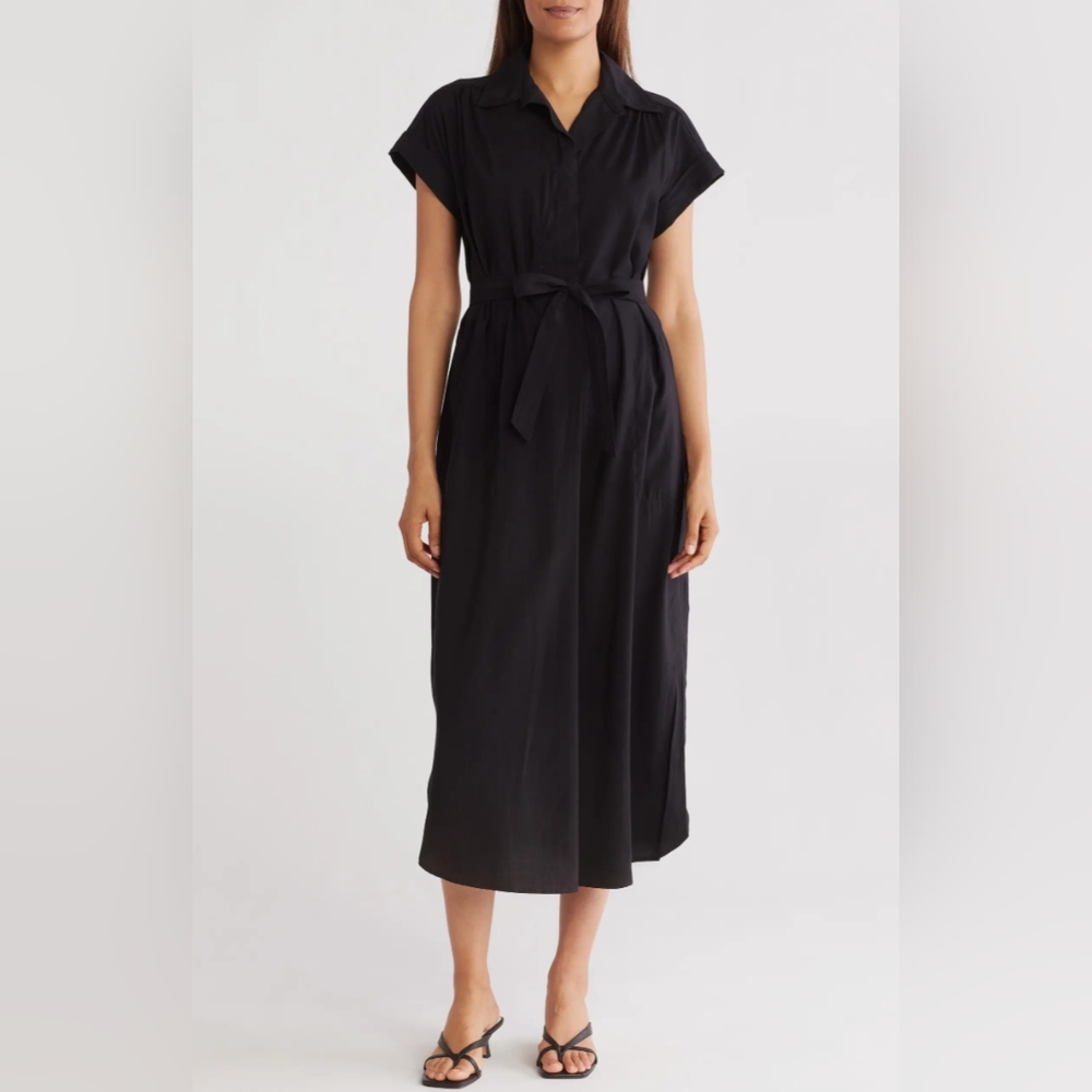 MAX STUDIO | shirt maxi dress